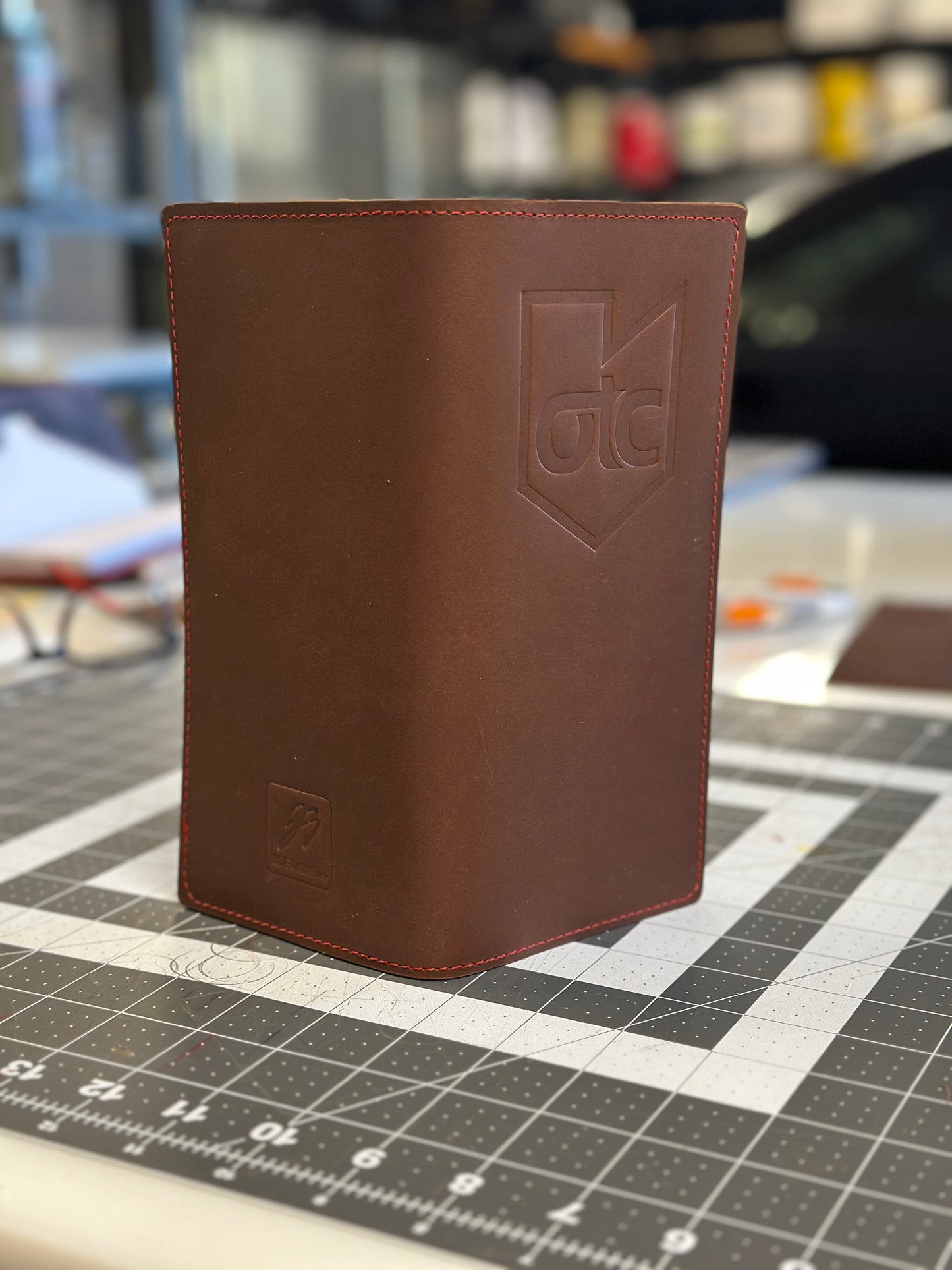 JBD Leather Tally Book