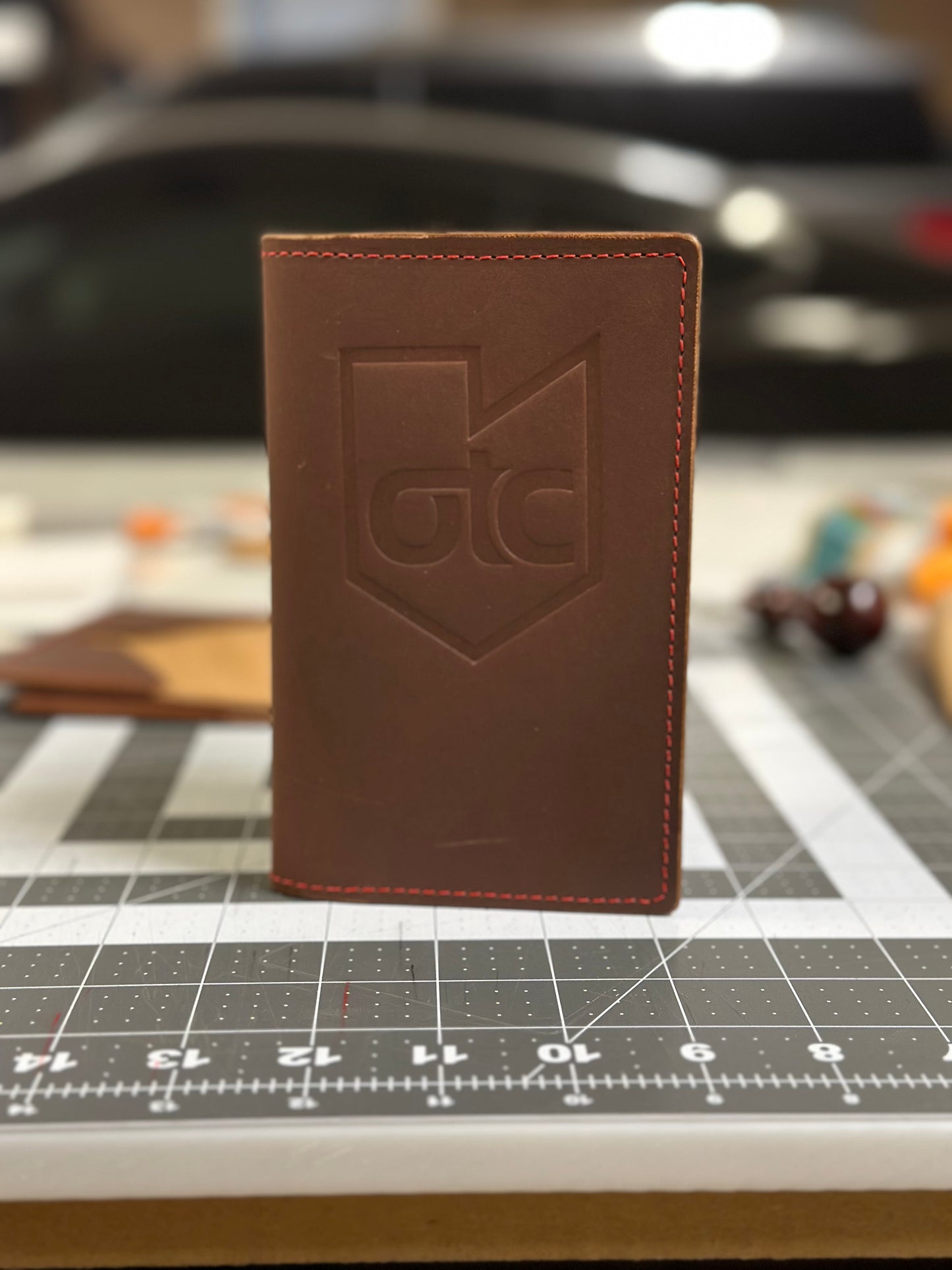 JBD Leather Tally Book