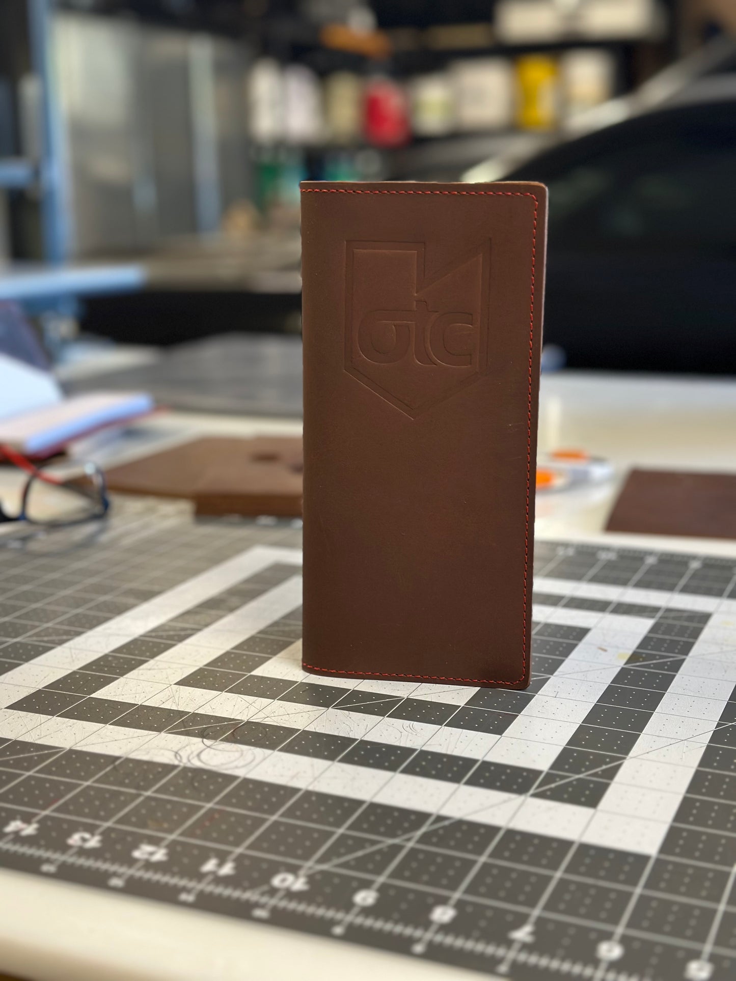 JBD Leather Tally Book