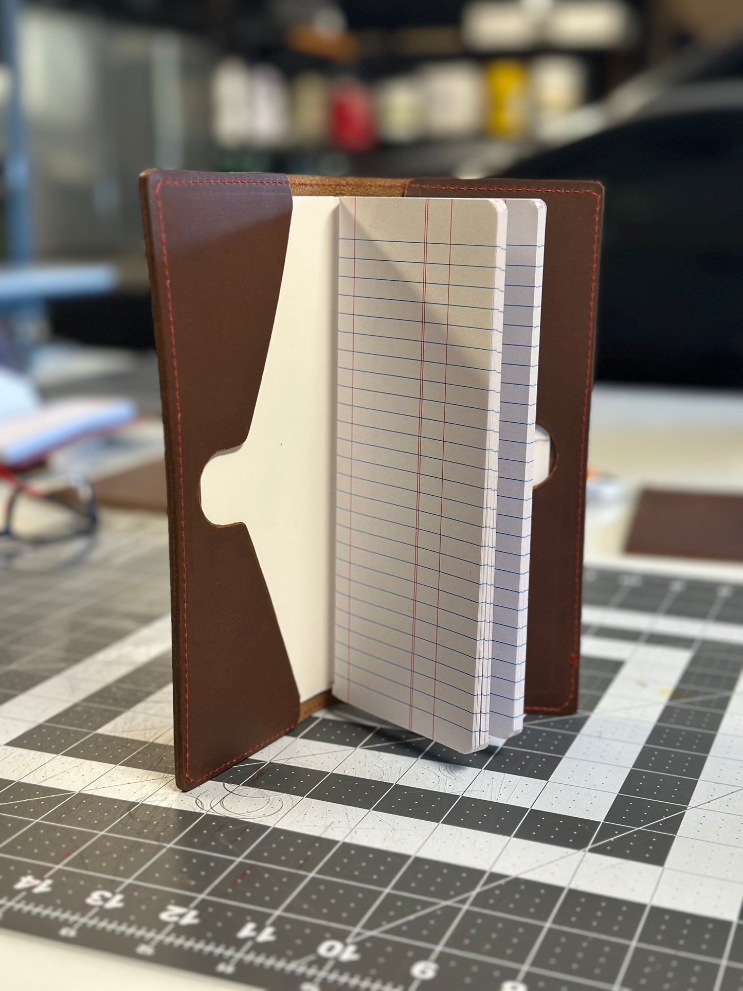 JBD Leather Tally Book