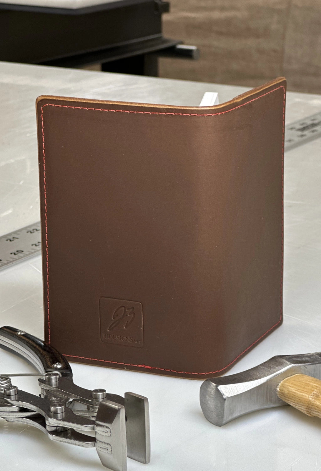JBD Leather Tally Book