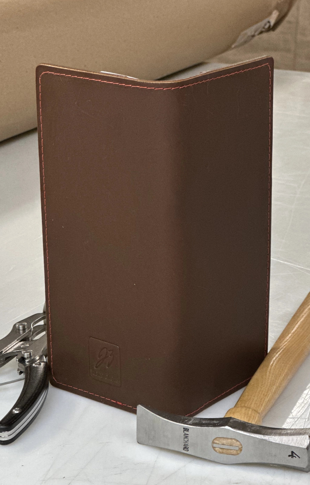 JBD Leather Tally Book
