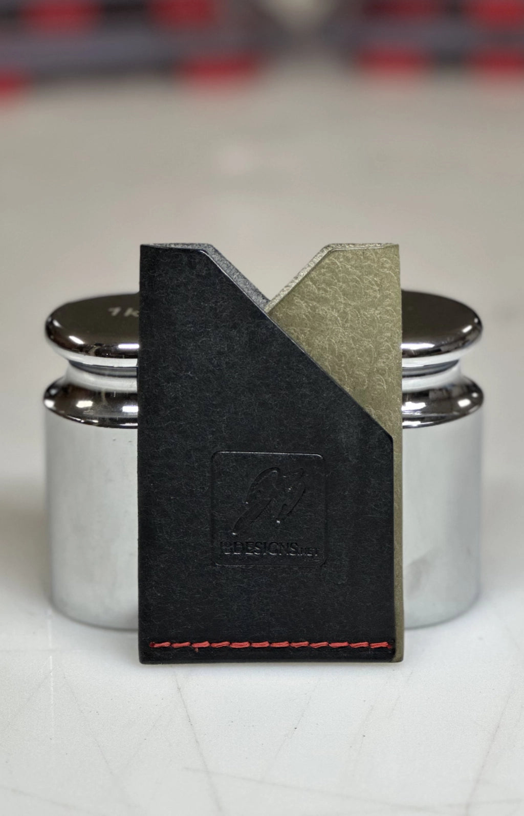 JB Designs Minimalist Wallet - Series 001 (Black/Grey)