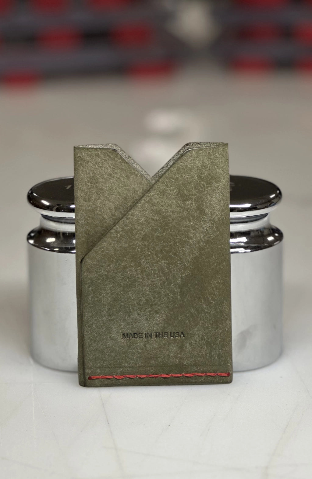 JB Designs Minimalist Wallet - Series 001 (Grey/Green)
